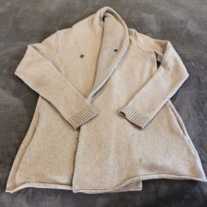 White + Warren Wrap Sweater - Small